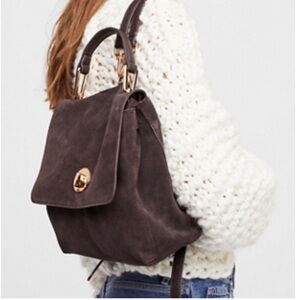 Free People Century Suede Backpack